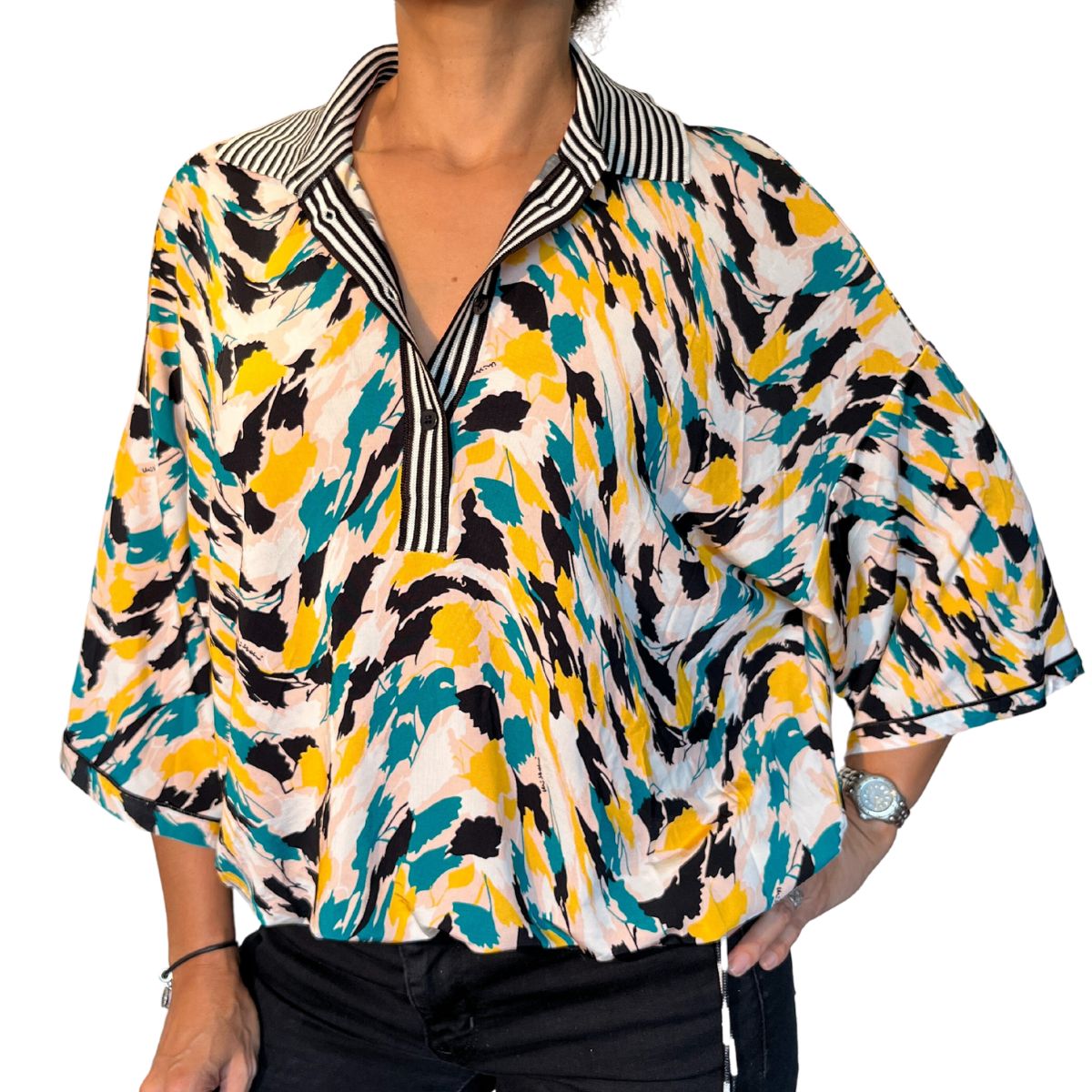 MISSONI - BLUSA ESTAMAPADA