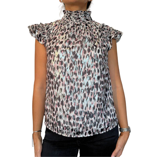 Blusa sin mangas cuello alto
Blusa animal print con cuello alto
Blusa de mujer sin mangas estampado animal
Blusa cuello alto detalles brillantes
Blusa animal print elegante
Blusa estampado de leopardo cuello alto
Blusa sin mangas con brillos
Blusa animal print para fiesta
Blusa cuello alto moderna con detalles brillantes
Blusa sin mangas estampado salvaje