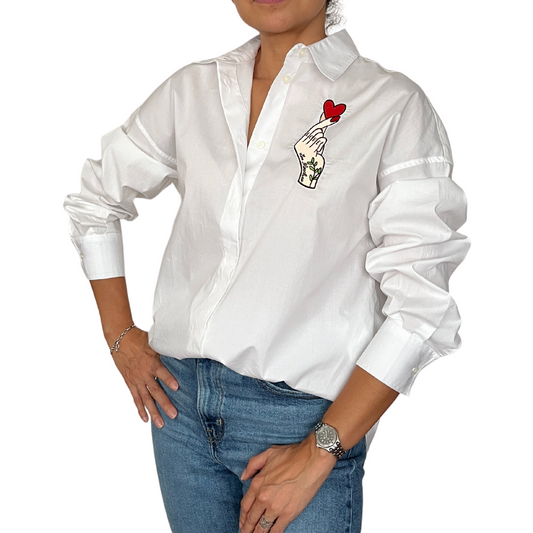 MOSCHINO - CAMISA BLANCA