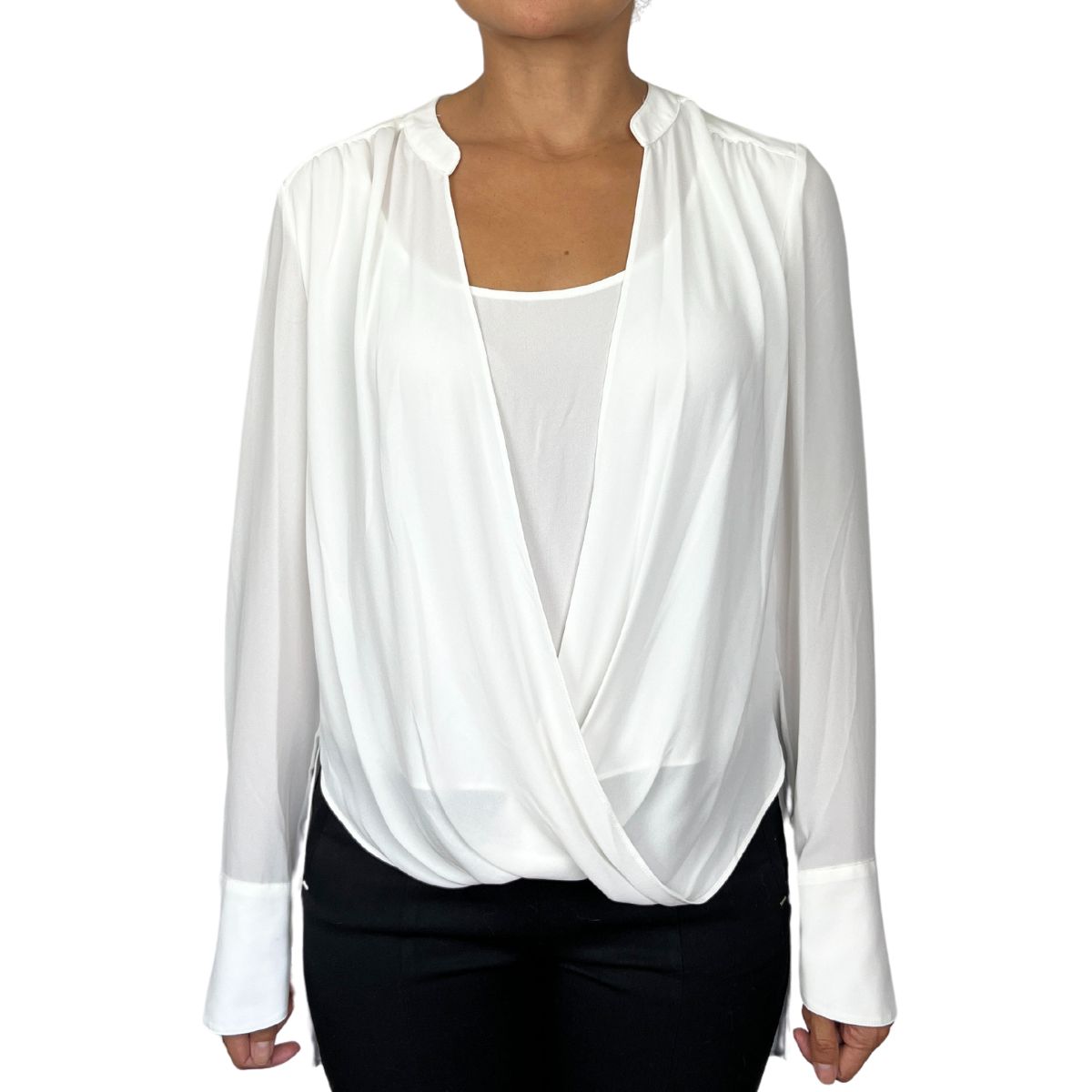 BCBGMAXAZRIA - BLUSA ALABASTAR