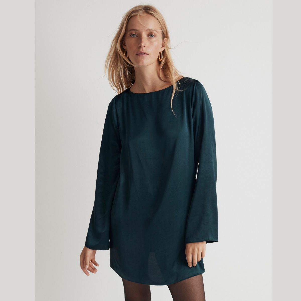 MADEWELL - VESTIDO SATIN